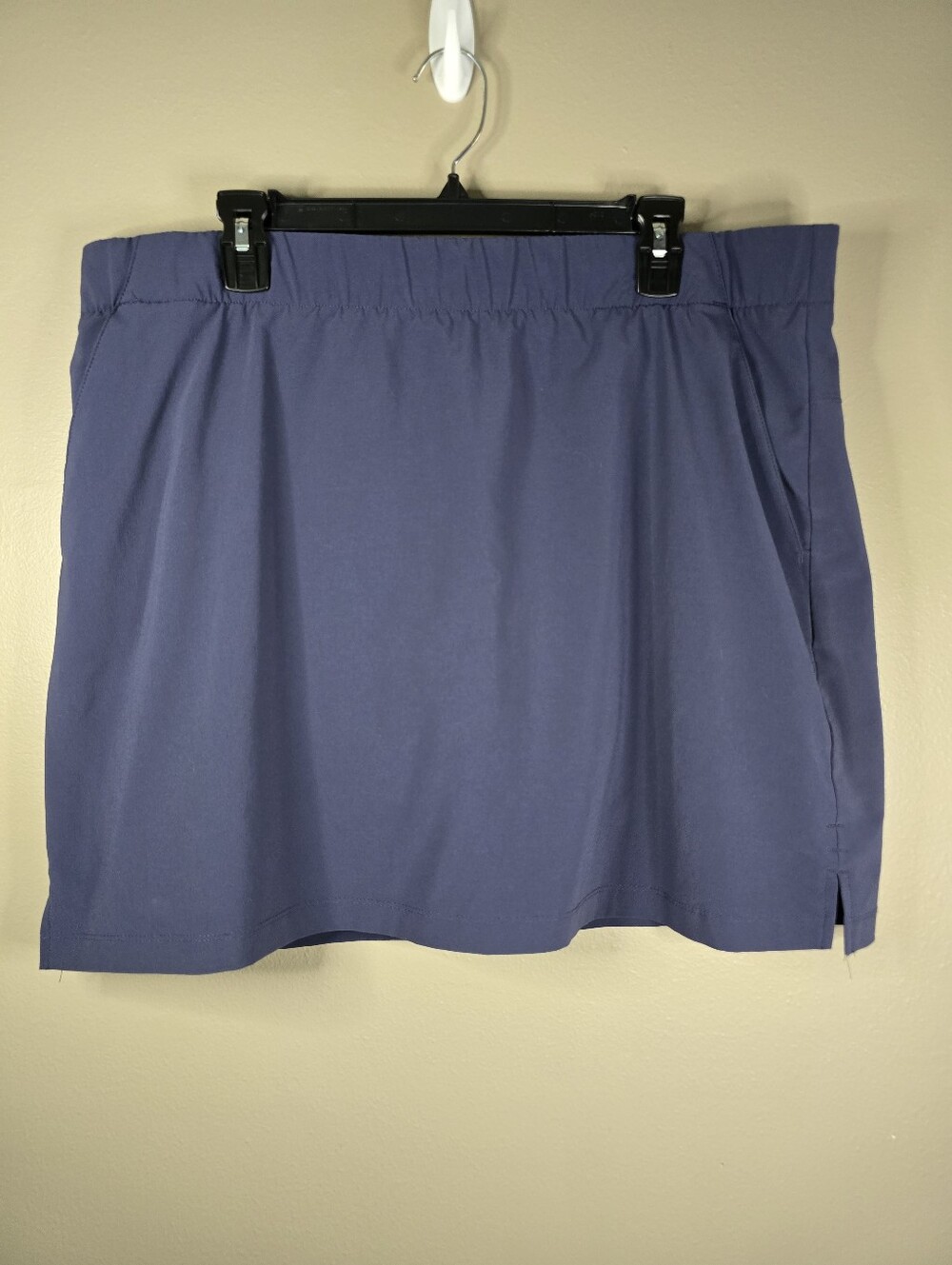 Columbia Women's Active Fit Navy Pull On Skort With Pockets Size 1X Skirt Shorts